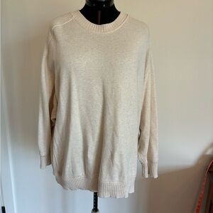 Aerie Cream Women's Crew Sweatshirt